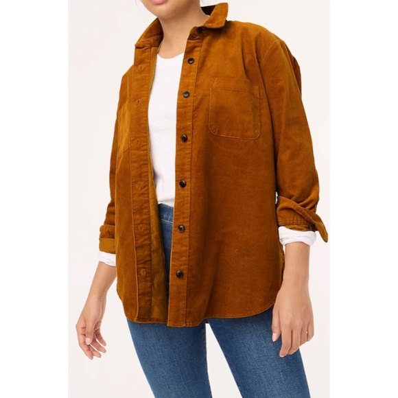 Brand New J.Crew Corduroy Shirt-Jacket - Picture 2 of 3